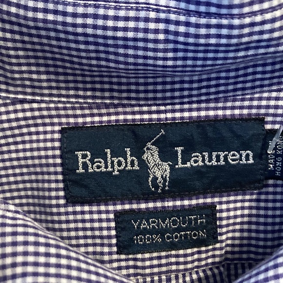 Pastel purple polo Ralph Lauren dress shirt - Picture 3 of 5